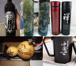 安康酒瓶葫芦工艺品激光雕刻机